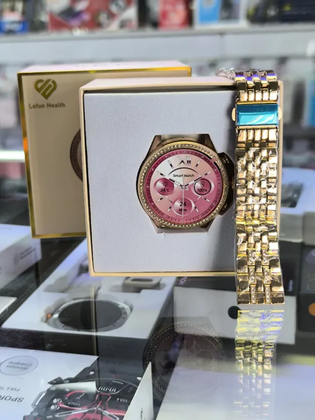 Reloj Lefun Health Gen 9 Dorado/Rosa