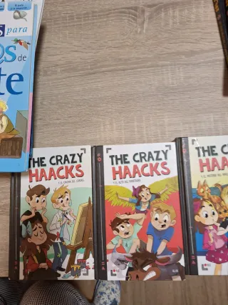 Lote 3 libros infantiles The Crazy Haacks