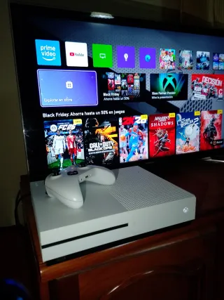 Xbox One S 1TB Blanca