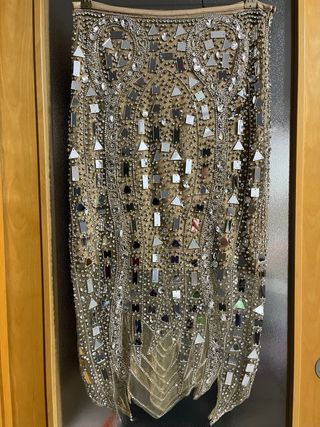 Falda midi Zara lentejuelas Talla L edi  limitada