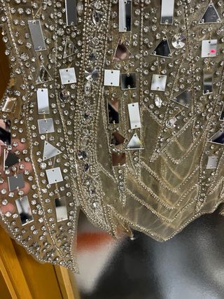 Falda midi Zara lentejuelas Talla L edi  limitada