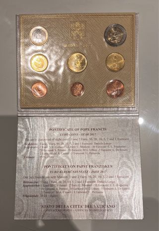 Serie divisionale Euro Vaticano 2017