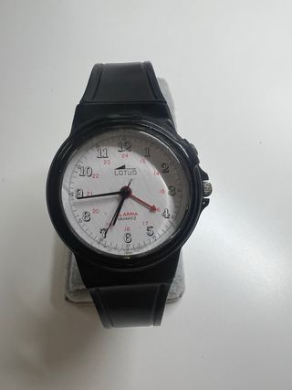 Reloj Lotus Negro y Blanco