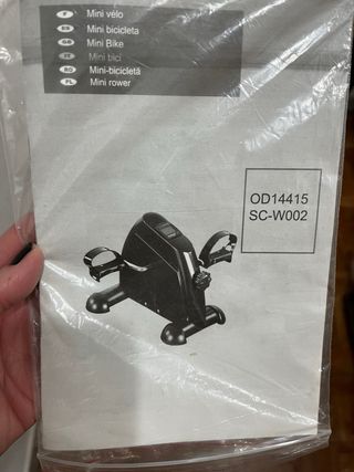 Pedales estáticos para piernas y brazos