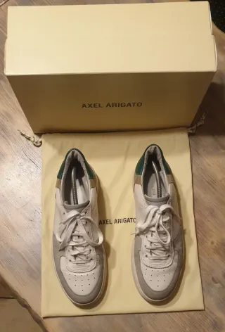 Sneakers Alex Arigato bianche e verdi