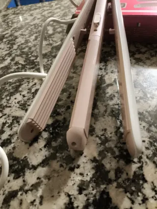 Plancha de pelo HTC 2 en 1 JK-7052