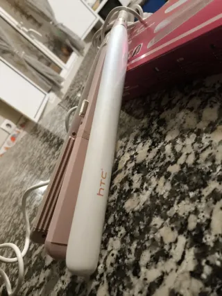 Plancha de pelo HTC 2 en 1 JK-7052