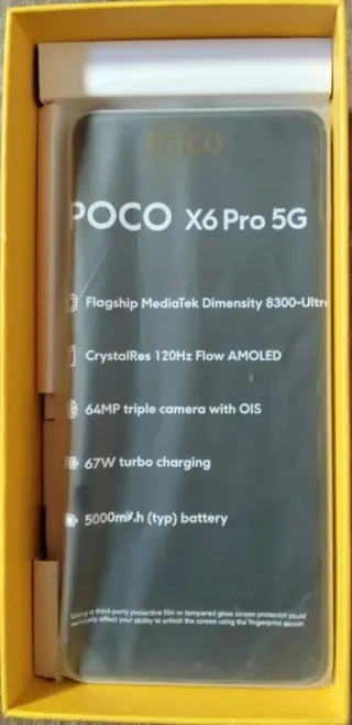 Xiaomi Poco X6 Pro 5G 512GB Nero