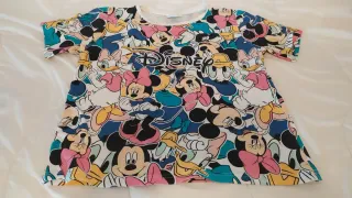 Camiseta Disney Chica Multicolor