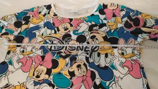 Camiseta Disney Chica Multicolor