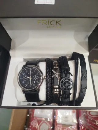 Reloj FRICK SKYLINE y pulseras hombre