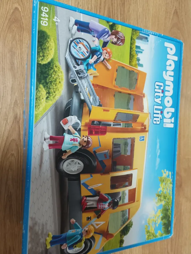 Autobús escolar Playmobil City Life con caja