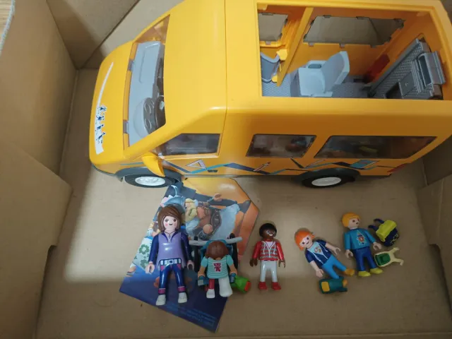 Autobús escolar Playmobil City Life con caja