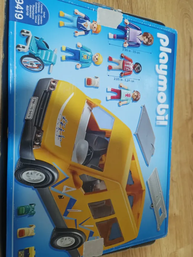Autobús escolar Playmobil City Life con caja