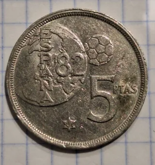 Monedas Mundial Fútbol España 82