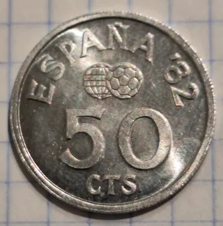 Monedas Mundial Fútbol España 82
