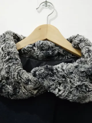 Giacca elegante donna con pelliccia