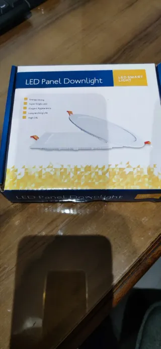 7 Focos LED Empotrable Redondo 6W