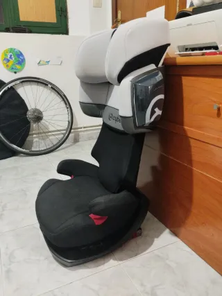 Silla coche Cybex negro/gris ISOFIX
