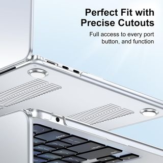 NPUOLS Funda para MacBook Air 13,6 Pulgadas M4 M3