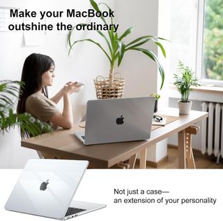 NPUOLS Funda para MacBook Air 13,6 Pulgadas M4 M3