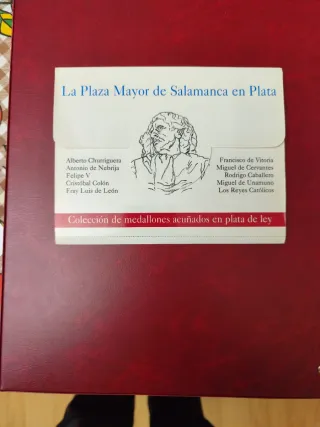 Medallones Plata Plaza Mayor Salamanca