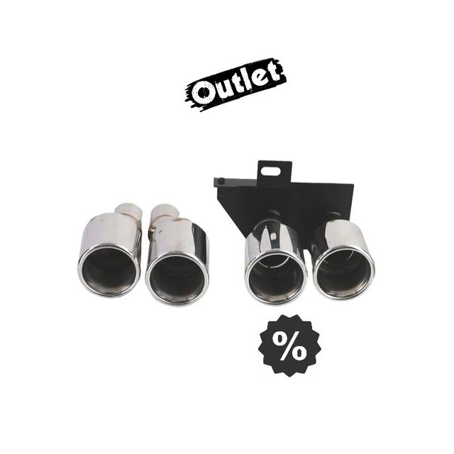 ÇS COLAS ESCAPE BMW F10 F11 F12 F13 10- INOX