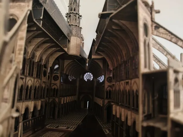 Maqueta Notre Dame espectacular