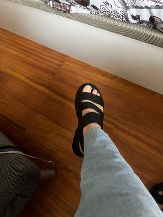 Sandalias St. Oliver Talla 37 Negras