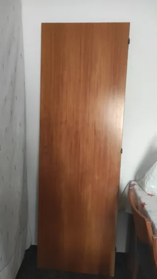 2 Puertas de Madera Maciza 65x198cm