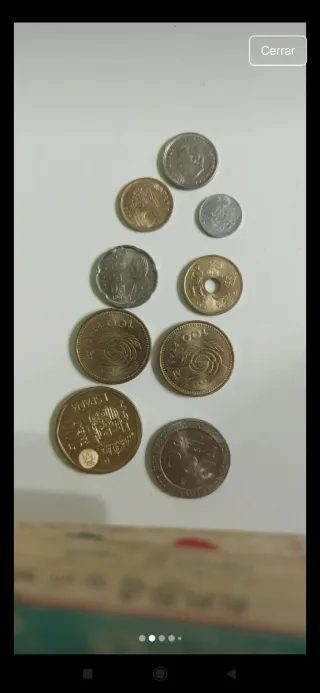 Moneda de (1999) 500, 200, 100, 100, 50, 25, 10, 5
