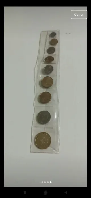 Moneda de (1999) 500, 200, 100, 100, 50, 25, 10, 5
