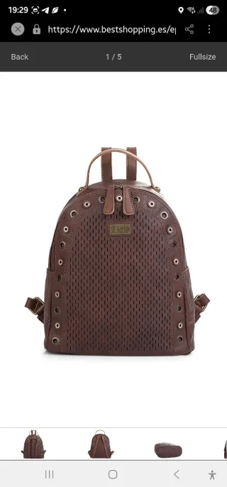 Mochila Lois Mujer Marrón