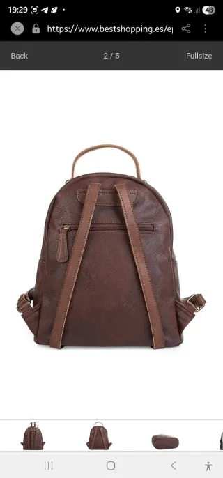 Mochila Lois Mujer Marrón