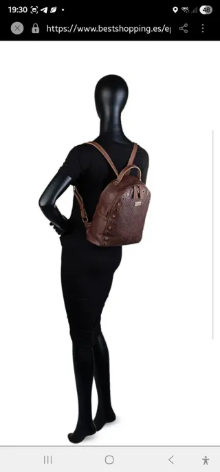 Mochila Lois Mujer Marrón