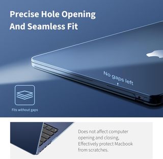 EooCoo Funda Compatible con MacBook Air 13,6 Pulga