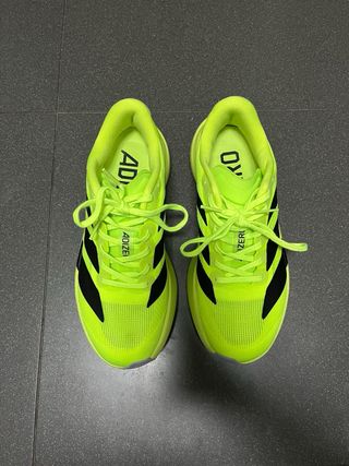 Zapatillas Adidas Adizero Amarillas y Negras