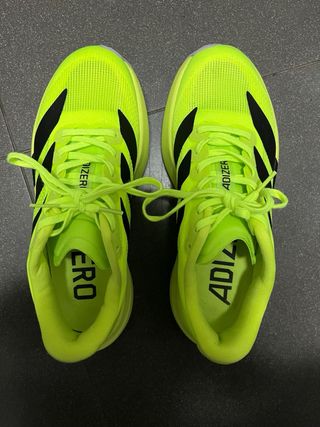 Zapatillas Adidas Adizero Amarillas y Negras