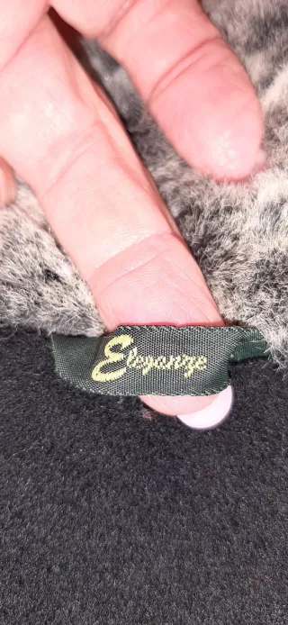 Elegante cappotto vintage lana cashmere