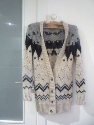 Jersey lana con estampado