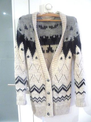 Jersey lana con estampado