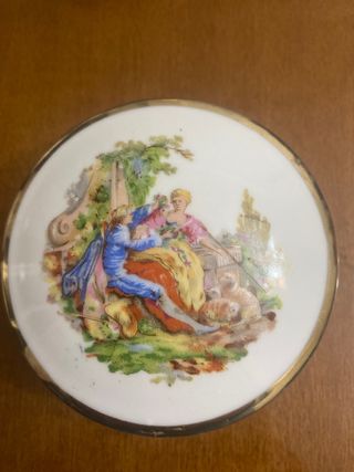 Lote 5 cajitas porcelana Limoges antiguas