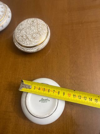 Lote 5 cajitas porcelana Limoges antiguas