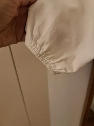 Blusa blanca Pull&Bear