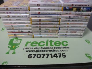 32 CARCASAS NINTENDO 3DS VACIAS