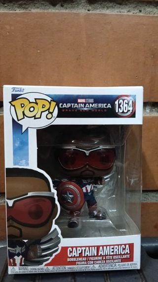 Funko Pop Capitán América 1364 Brave New World