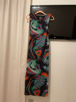 Vestido Zara Talla S Estampado