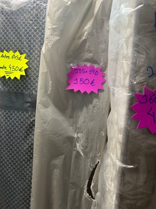 Colchones liquidación exposición medidas especiale