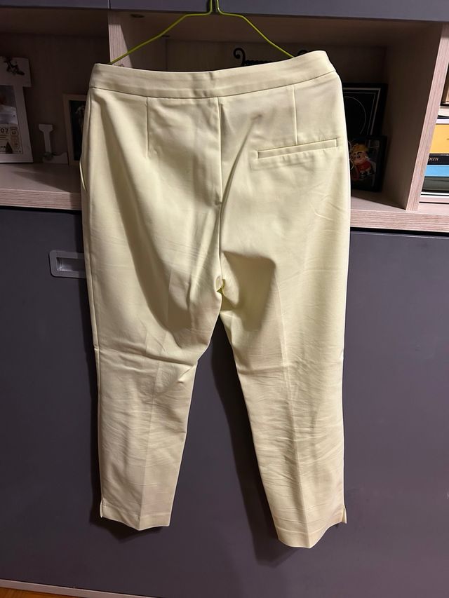 Traje 2 piezas verde menta blazer s pantalón 38