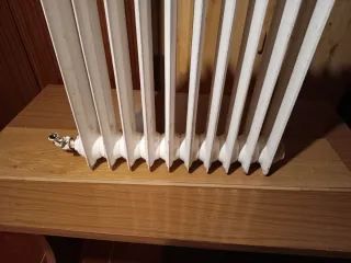 Radiador de Hierro Fundido Blanco